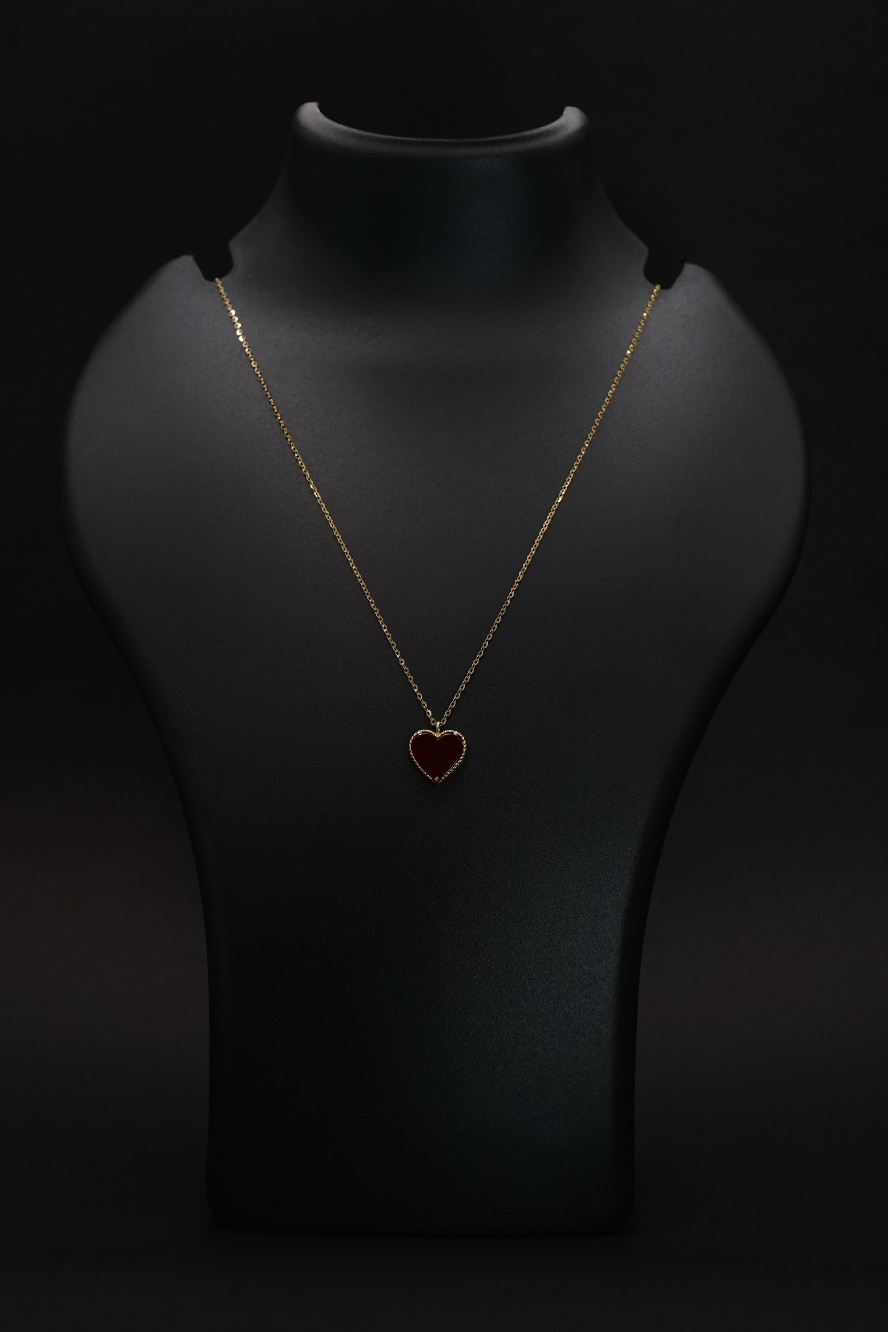 Golden Heart Essence Necklace